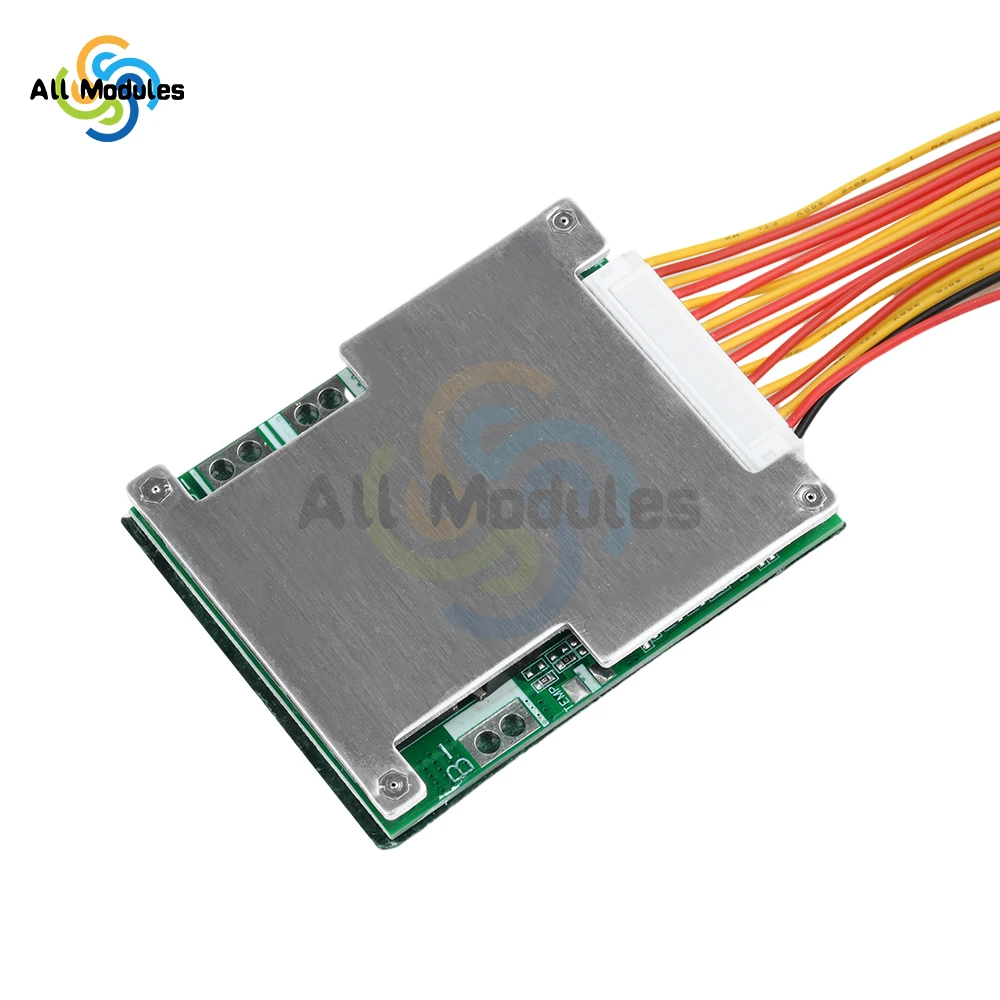 BMS 16S 60V 50A Same Port Lithium Battery Protection Board With Equalizer Balance Improving Protection Board For Electric Bike