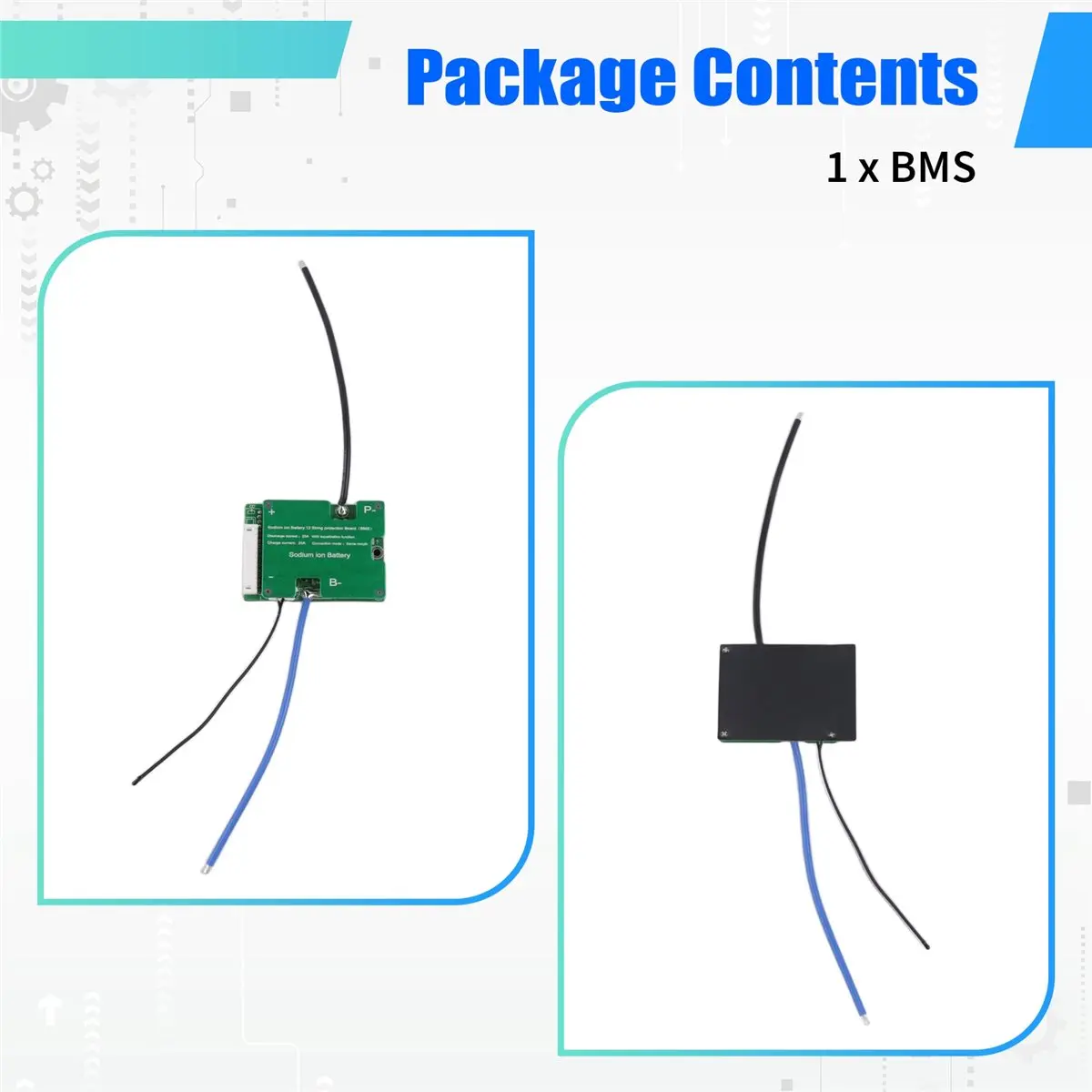 B21B Sodium- Battery 12S 36V Battery Management for Sodium Battery Pack DIY Active Balance 25A