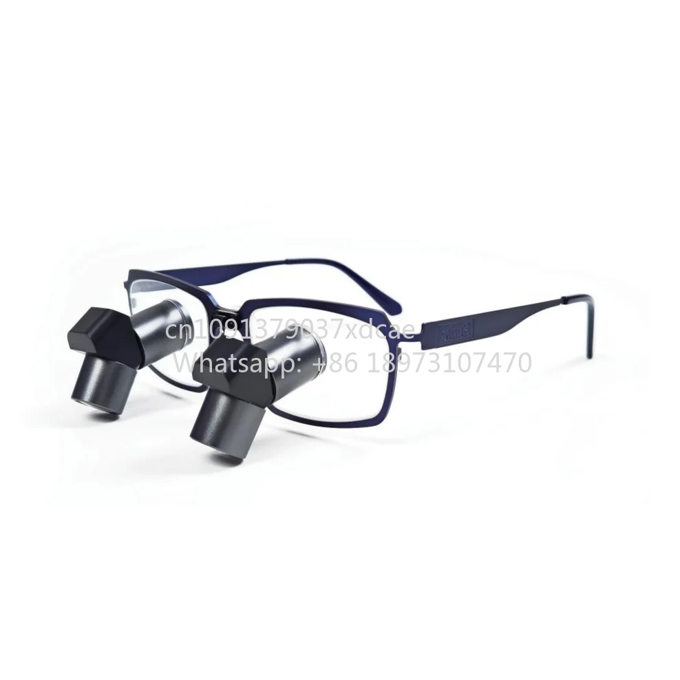 JENM350X . Surgical. Binocular Loupes 3.5x 420mm Metal Lens Frame Ergo TTL Magnifying Loupe