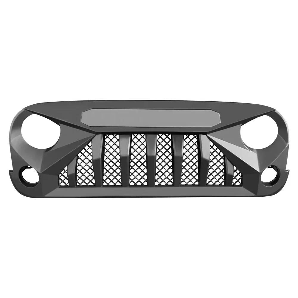 Gladiator Vader Matte Black Grille For 2007-2018 Jeep Wrangler JK