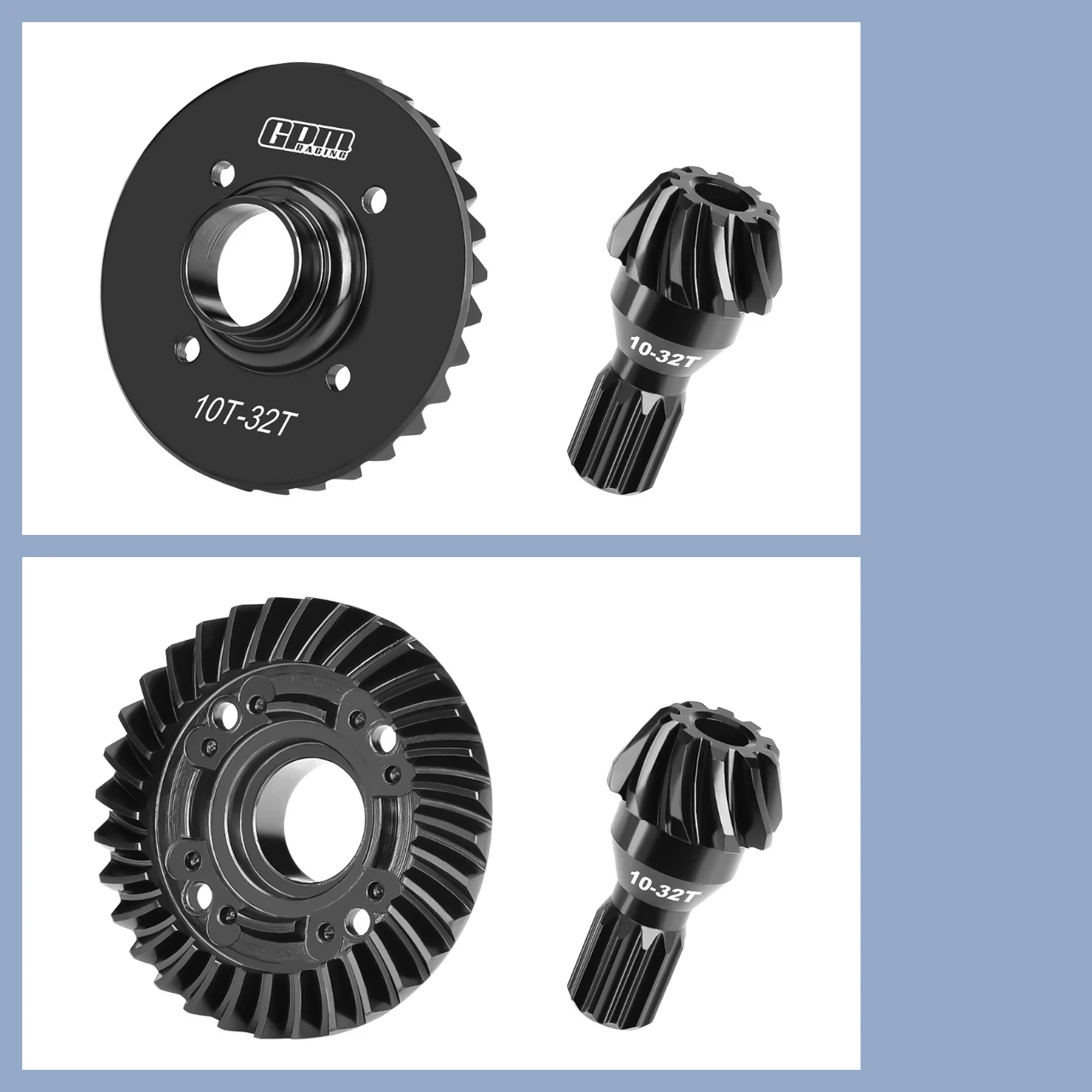 

GPM 20CrMnTi Steel 32/10T Rear Diffs Gear Set TRAXXAS 1/6 Funco Pro Sand 8S