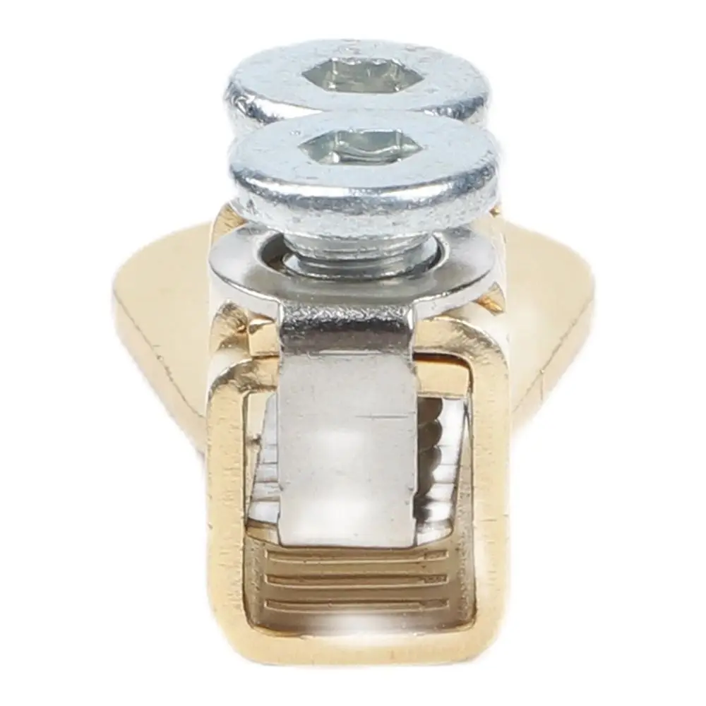 1Pcs New Brass Battery Terminal Block Wear-resistant Junction Block Post Terminals Clip Car