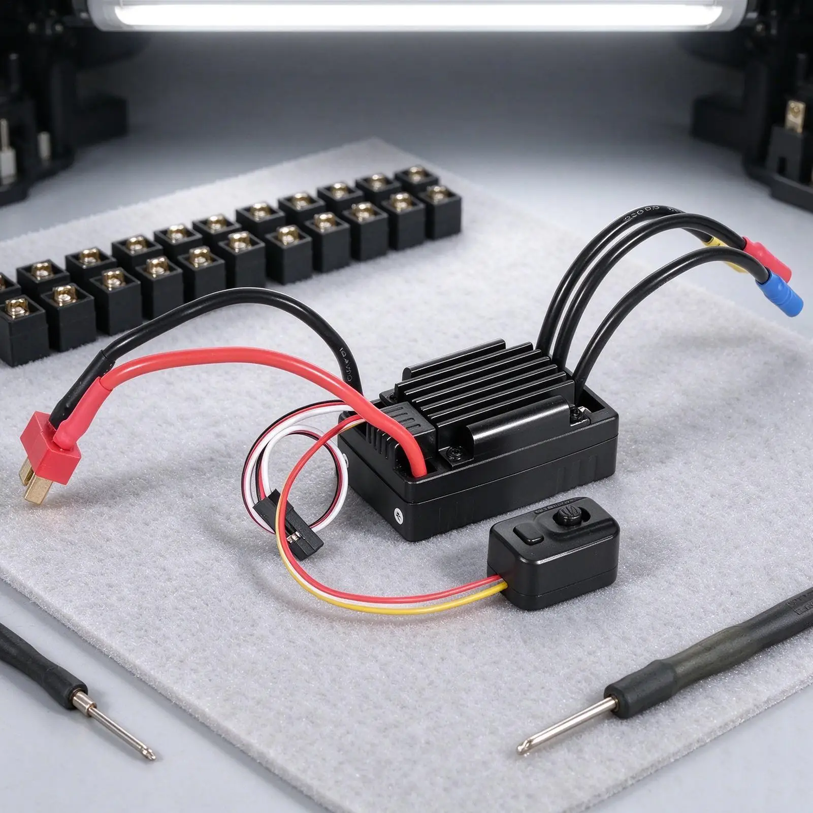 RC Cars Brushless Motor Universal Sensorless Waterproof Controller Vehicles Voltage Regulator For Electronic Fault Repair Check