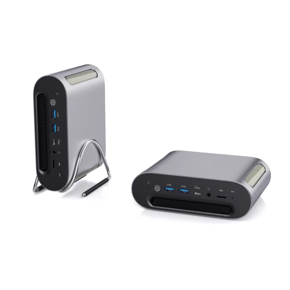 TOPTON AI Mini PC for R7 8845HS with Oculink USB4.0 M.2 PCIe DDR5 5600 WiFi6 2.5G LAN 8K Mini Gaming Desktop Computer
