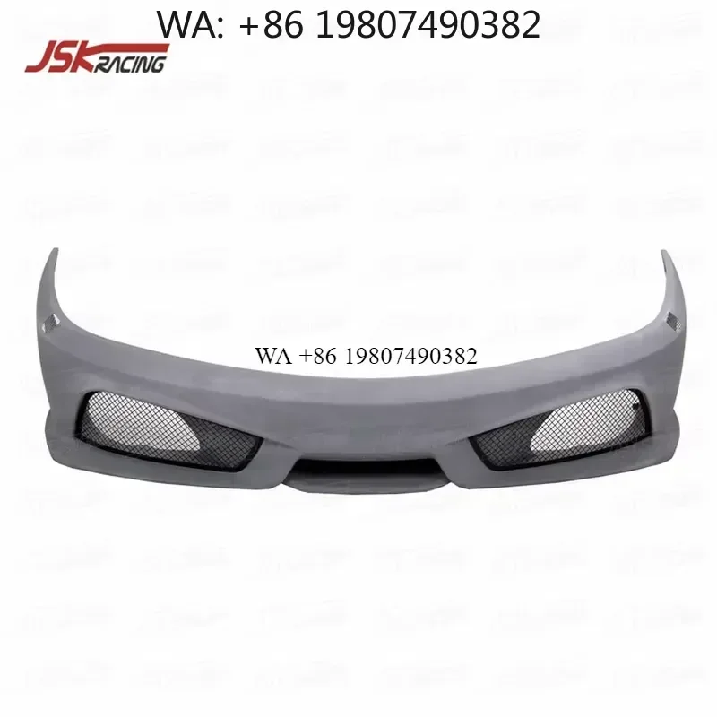 Wmwmnu Front Bumper for F430 2005-2009 Glass Fiber Body Kit Auto Parts Car Styling Accessories Replacement