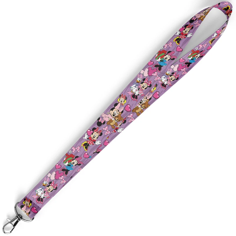 Sangle de cou pour carte d'identité et téléphone, lanière de dessin animé, porte-badge, ULde confrontation bricolage, accessoires de porte-clés, amis drôles, A3547