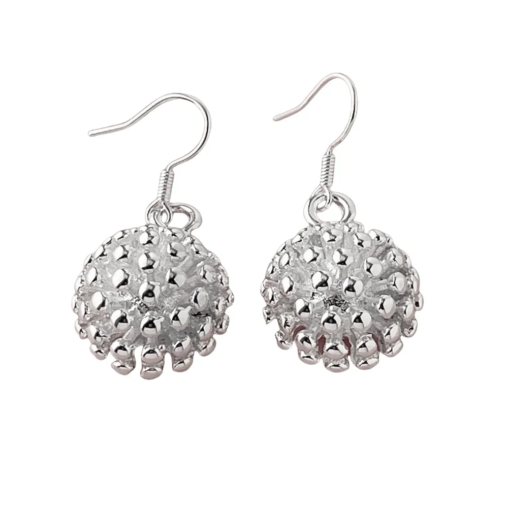 Boucles d'oreilles fleur en argent regardé 925 pour dames, RefWear