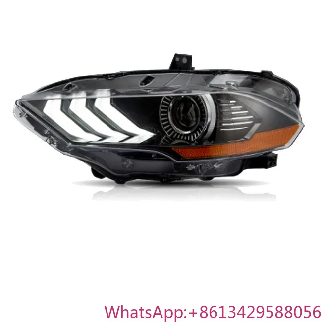 

Headlamp FRONT LEFT for 2018 2019 2020 2021 Mustang LED Headlight Driver Side OE JR3B-13006A/JR3Z13008B