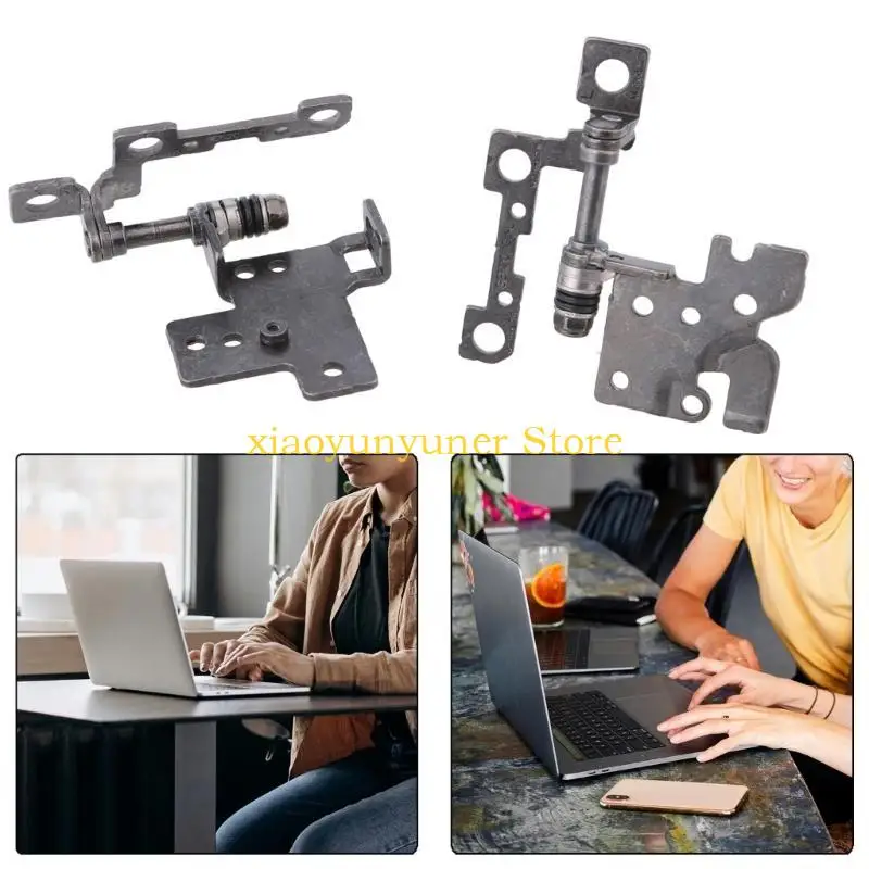 P9JB 1 Pair Left and Right LCD Screen Hinge Set Sharft Hinge Replacement for ThinkPad E15 Left+Right LCD Hinges Bracket