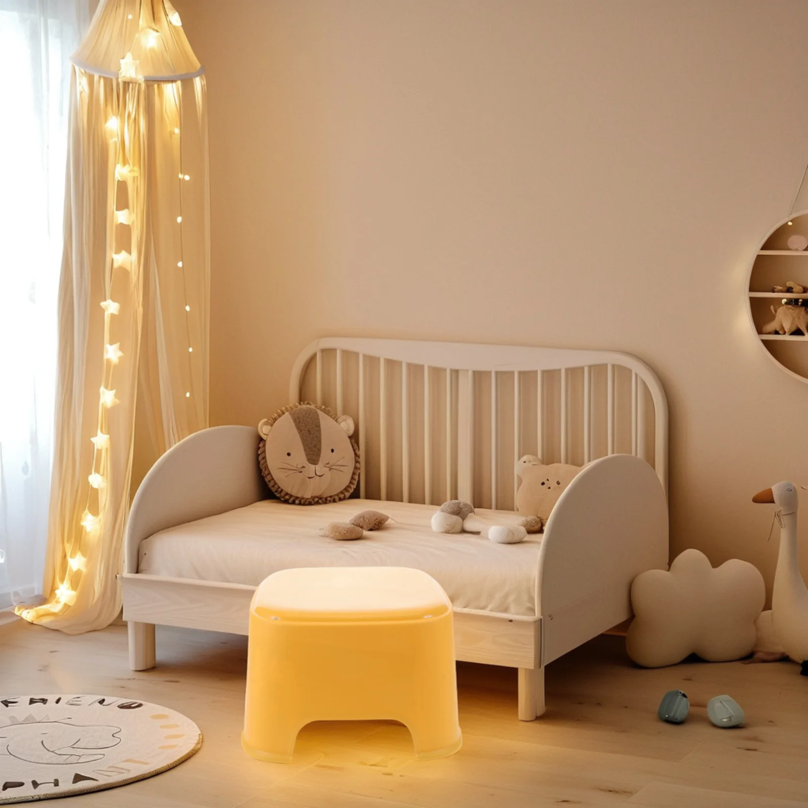 

Kids Stool For Bathroom Toddler Step Anti-Slip Plastic Children'S Bath Foot Stool Small Step For Shower Toilet Squat Training