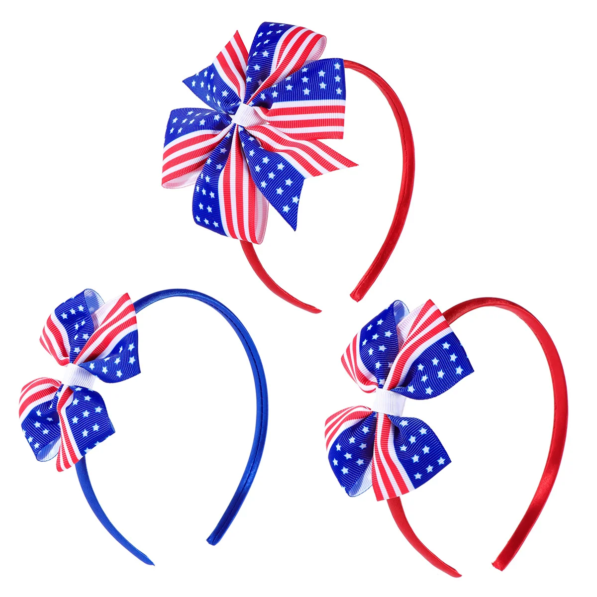 Kinderen Rode Amerika Vlag Haarclip Strik Haarspelden voor Onafhankelijkheidsdag 4 juli Nationale Dag Patriottische Haarspeld