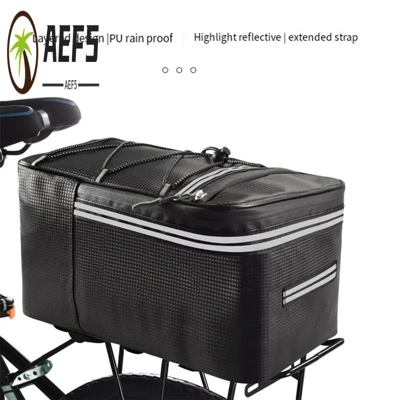

AEF5-сумка для багажника велосипеда, задняя сумка для велосипеда, водостойкая сумка для багажника велосипеда с водонепроницаемым дождевиком, велосипедная упаковка