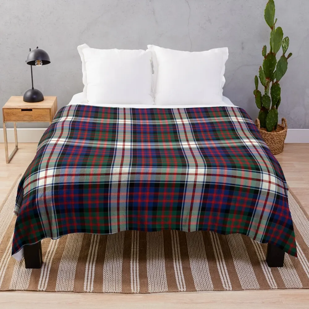 

MacDonald Clan Tartan (Dress) Throw Blanket Year Round Soft Comfortable Blanket for Home