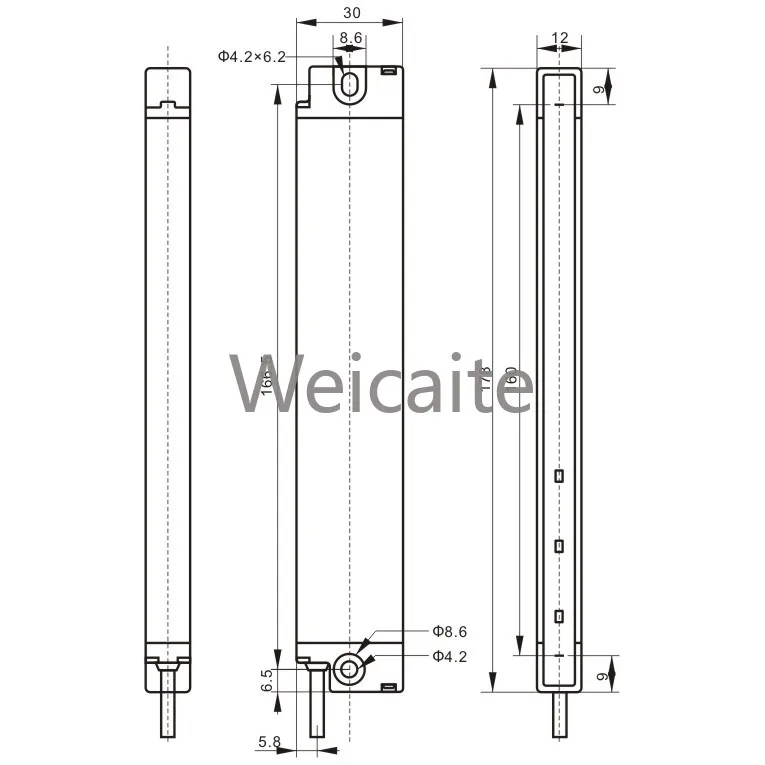 HET4T100160P-WI finger protection light curtains for presence detection safety components light sensor laser barrier