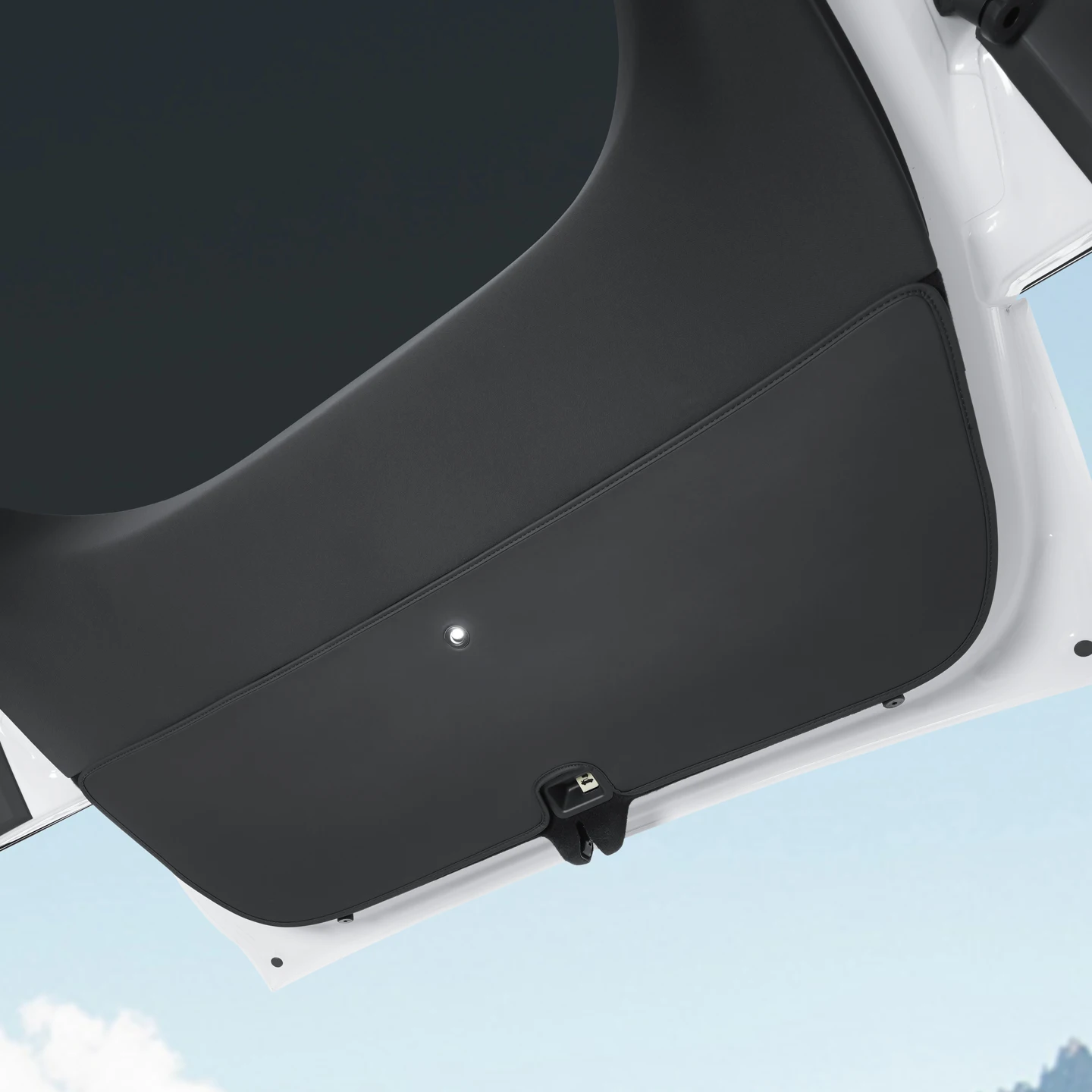 For 6-Seater Tesla Model YL Trunk Tailgate Anti Kick Pad, Model Y L Rear Tailgate Door Protection Pad, Interior Protection Pad,