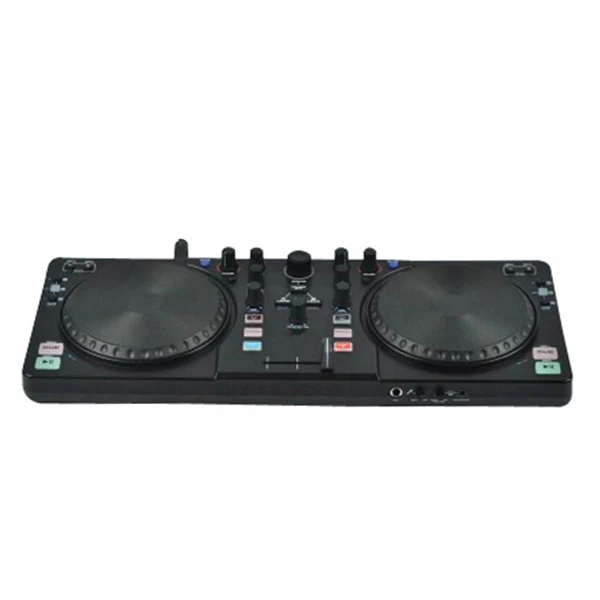 Accuracy DMD-800 DJ Complete Set DJ Mixer Set Controller Party Professional DJ Set with Large Scratch Wheels