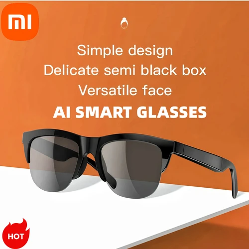 Imagen 2 del producto XIAOMI 4K Xiaomi 4K AI gafas inteligentes con cámara de 100MP Chat GPT gafas de sol deportivas táctiles Bluetooth llamada vídeo reproductor de música para hombres
