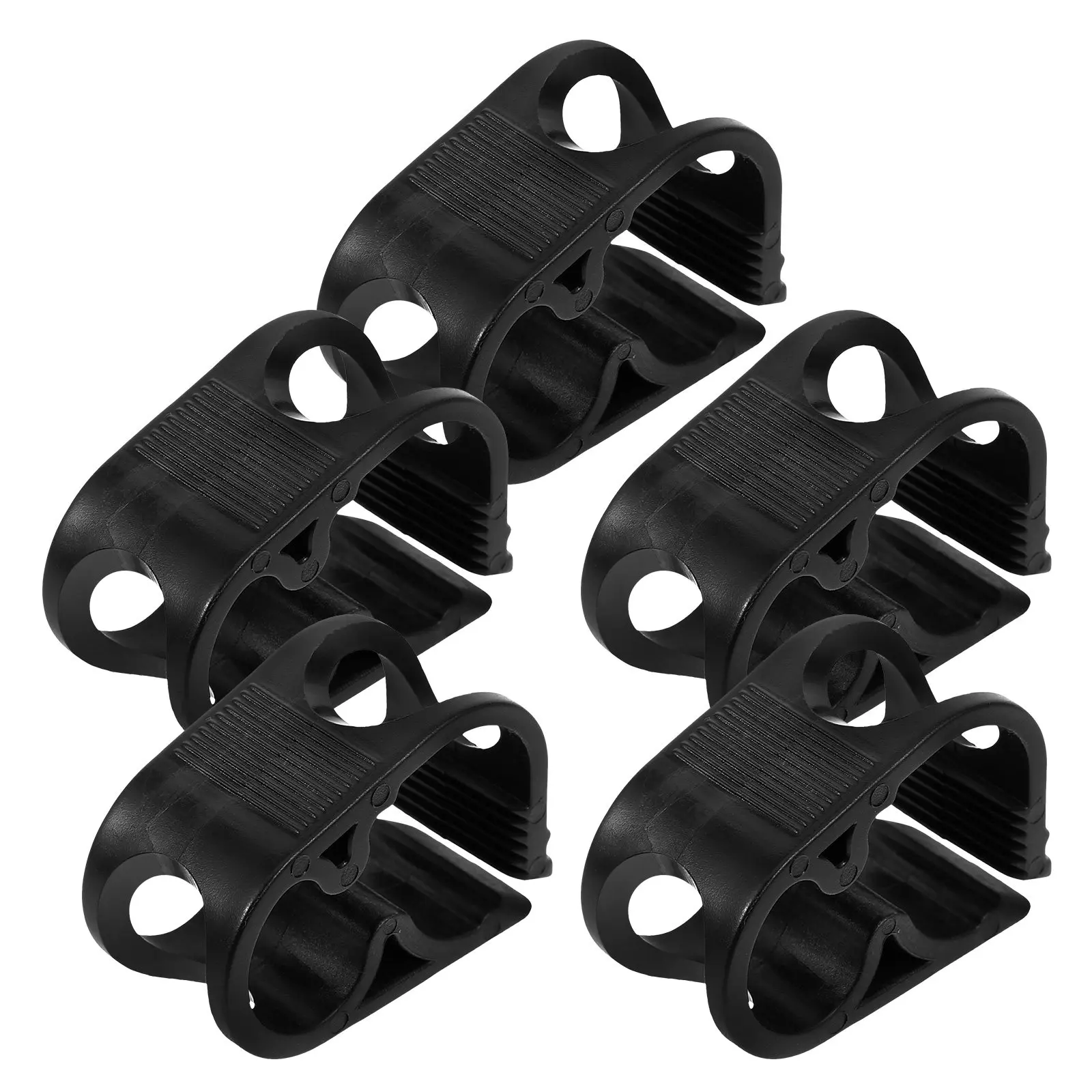 5Pcs Adjustable Plastic Tube Clamp for Water Flow Control Hose Shut Off Clip Lab Chemical Aquarium Beer Siphon Infusion