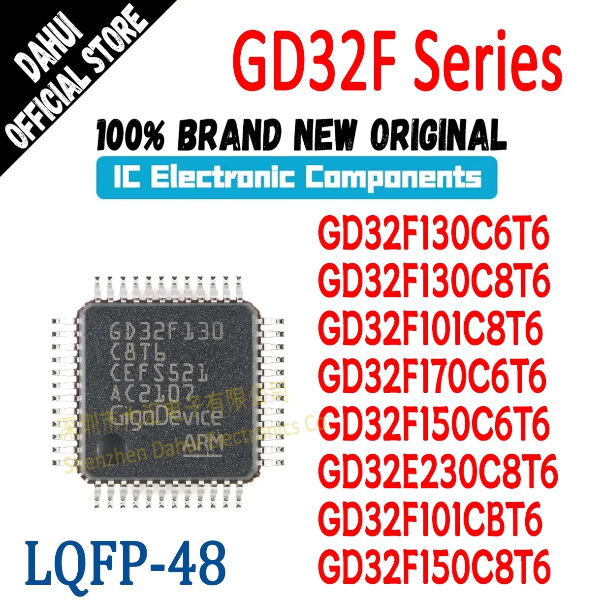 

GD32F101C8T6 GD32F101CBT6 GD32F130C6T6 GD32F130C8T6 GD32F150C6T6 GD32F150C8T6 GD32F170C6T6 GD32E230C8T6 (MCU/MPU/SOC) -48