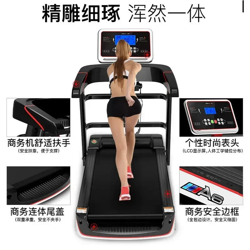 semi commercial home use folding mini life fitness gym machine foldable electric compact motorized treadmill for walking running