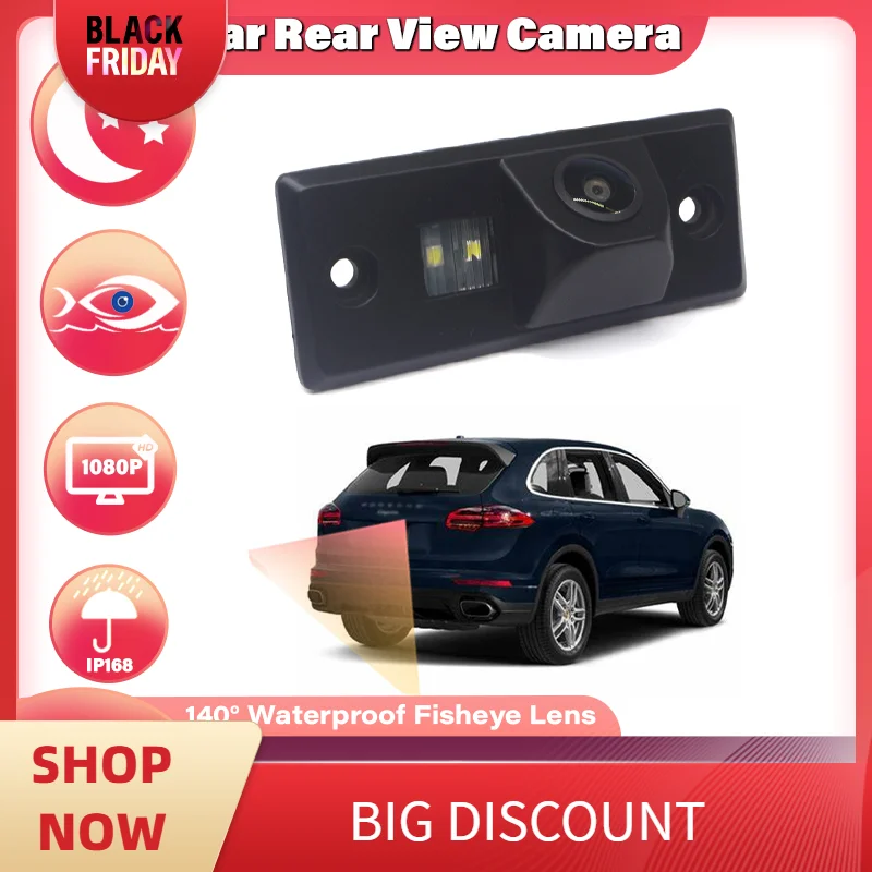 Car Rear View Back Up Camera For Porsche Cayenne 9PA 9PA 1955 957 958 2002~2016 CCD Full HD Night Vision Reverse Parking Camera