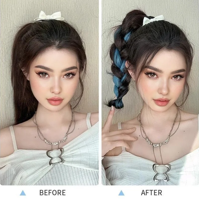 كعكة الشعر الاصطناعية Chignon قطع الشعر ذاتية الملء الكرة حزمة الشعر الإناث لتقوم بها بنفسك كعكة الشعر حزمة لزيادة الشعر فوضوي دونت