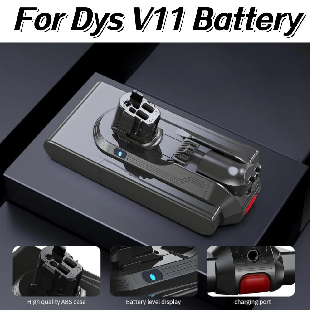 

25.2V 6000mAh Replacement Battery for Dyson V11 SV15 970425-01 Torque Drive Absolute Cordless Vacuum Cleaner.
