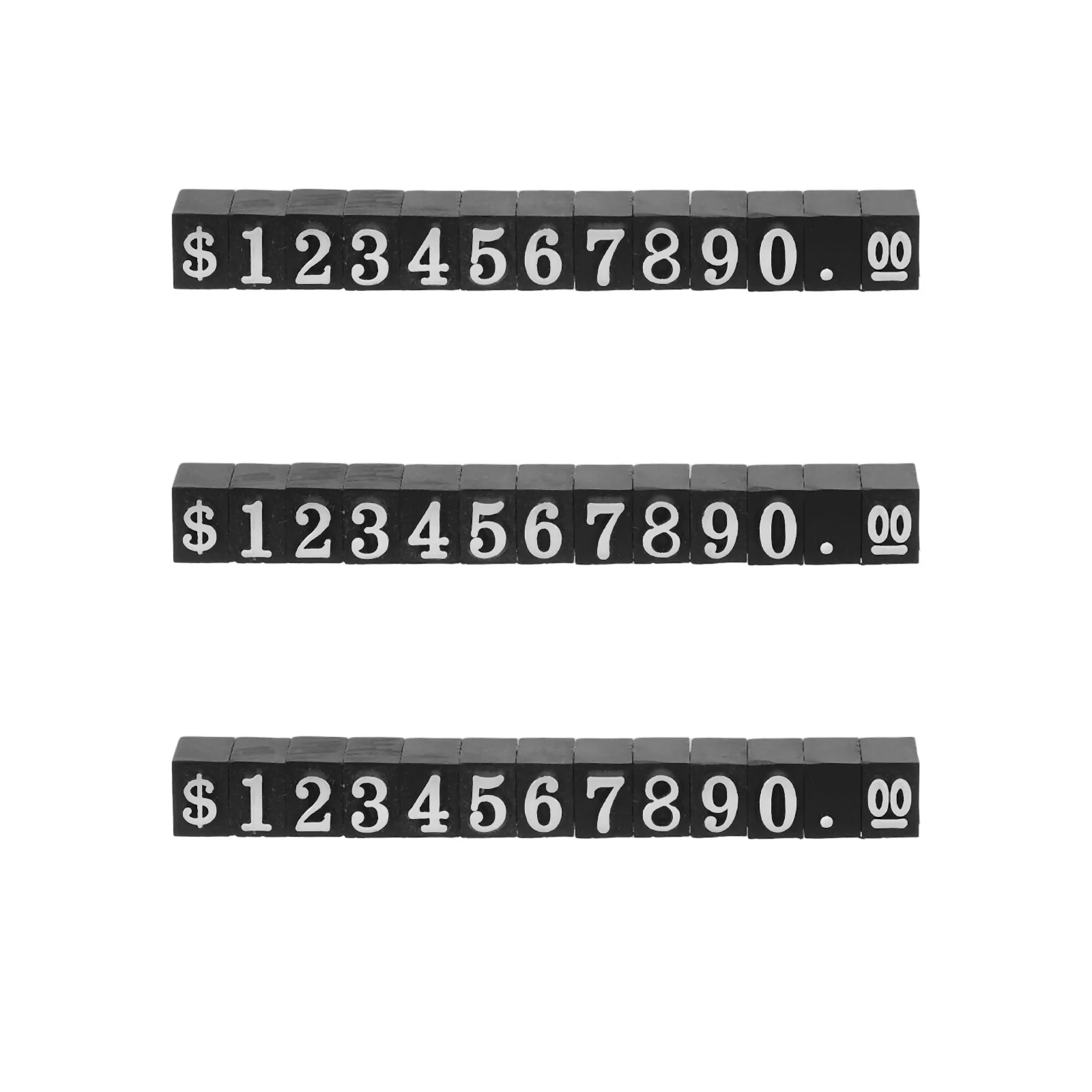 3 قطعة ثلاثية الأبعاد التسعير عداد عرض موقف قابل للتعديل شارة السعر مكعب عدة للمجوهرات متجر بيع بالتجزئة علامات الأسعار الذهبي