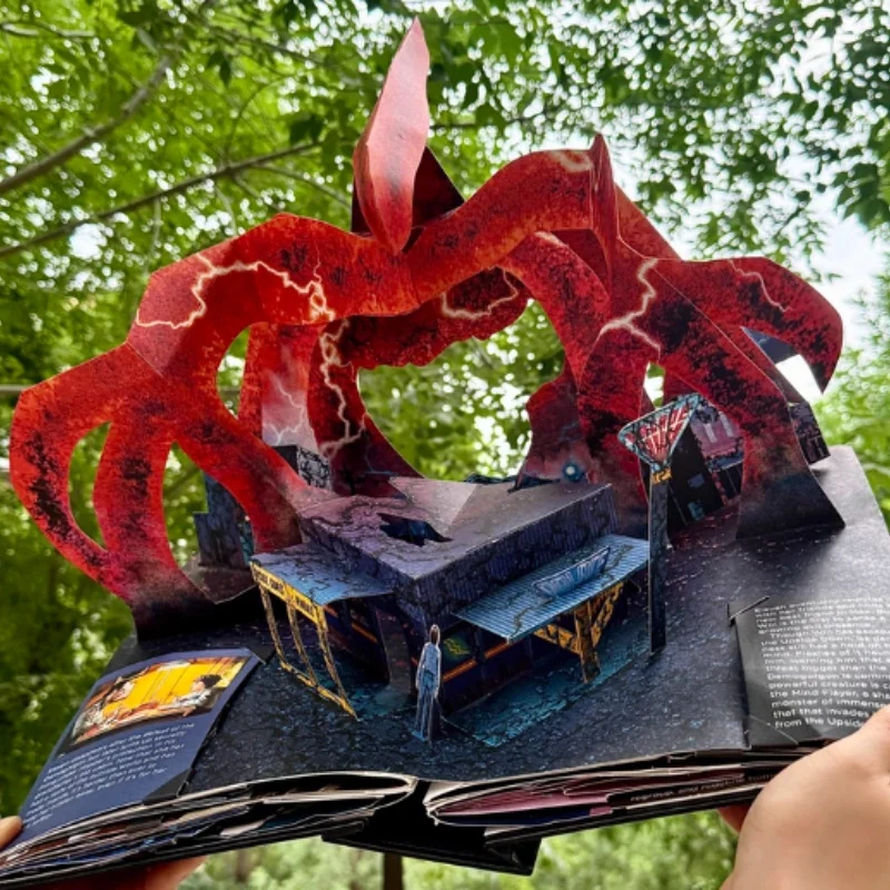 

В наличии «Очень странные дела», 3d всплывающая книга «Очень странные дела», модные периферии из фильмов, коллекционные украшения для дисплея, подарок на день рождения