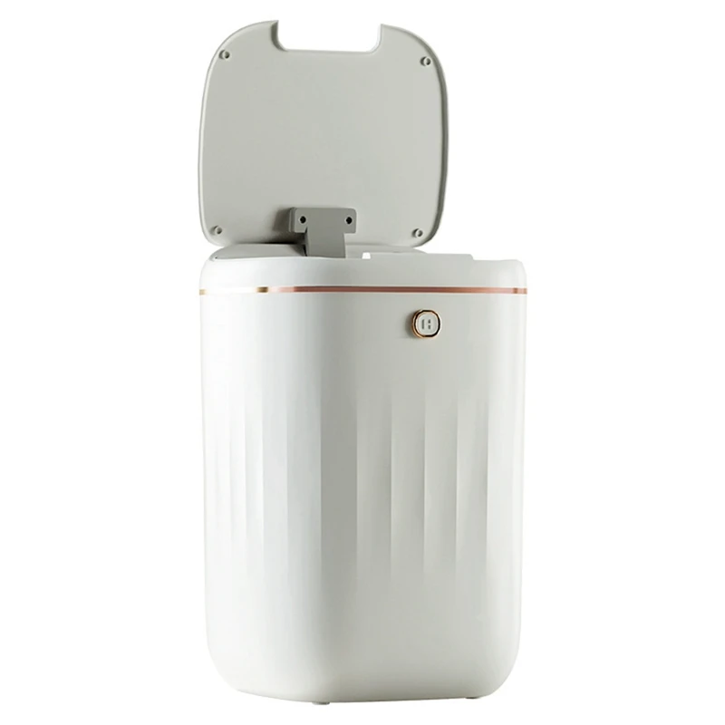 

Smart Trash Can Automatic Waterproof Electric Large Capacity Waste Kitchen Bathroom Toilet Automatic Sensor