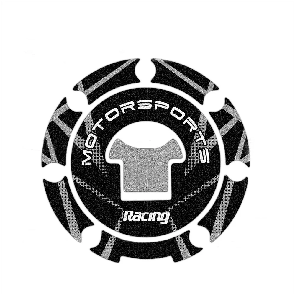 Matte Sticker Motorcycle Fuel Tank Cap Scratch Resistant Accessories Seven Holes Soft Rubber For HONDA CBR400R CB400F NX400 CB