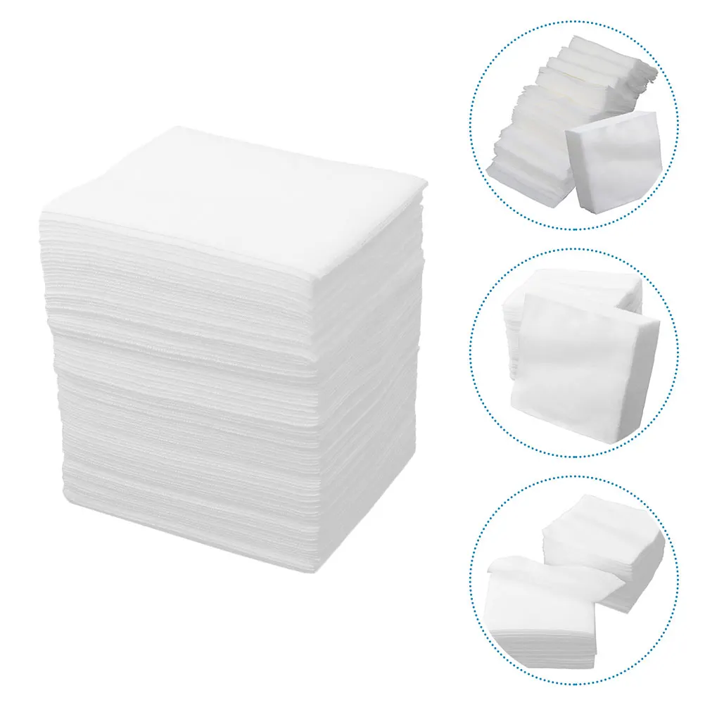 300 個不織布フェイスクリーナーパッド安全長期使用クイック無痛クリーンフェイスクリーナーパッドメイクアップクリーニングツール