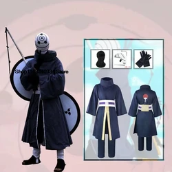 Uchiha Obito Anime Cosplay Costumes Halloween Costumes For Women Men Japanese Robe Kimono Performance Festival