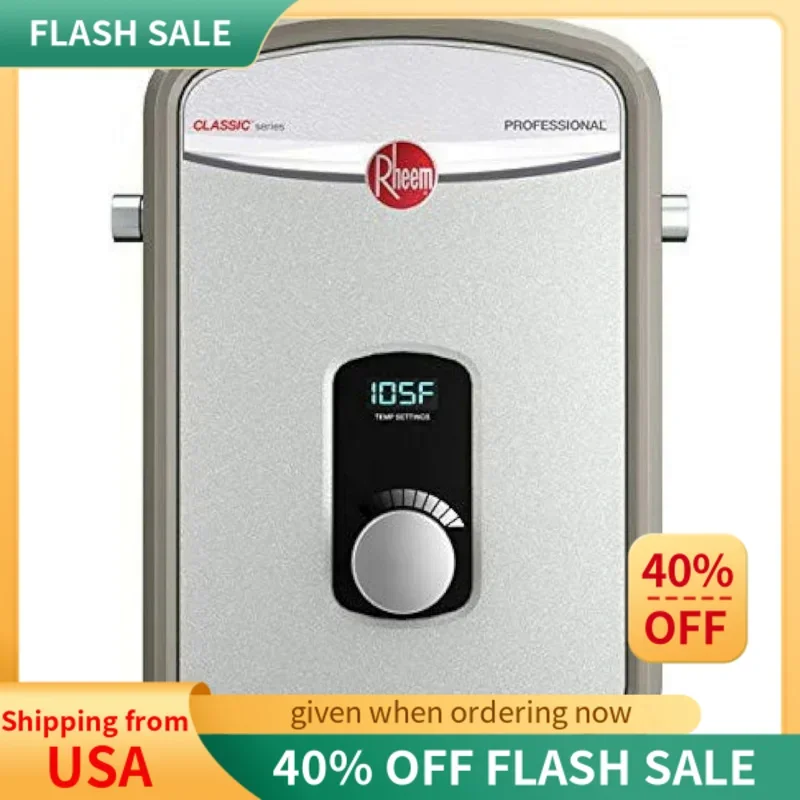 

Rheem 240V Heating Chamber RTEX-13 Residential Tankless Water Heater, GRAY