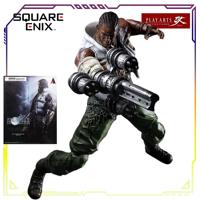 

SQUAREENIX Original PLAY ARTS Modified Series Barrett Wallace Action Figure Model Toys Movable Model Ornaments Gifts Fo Boys