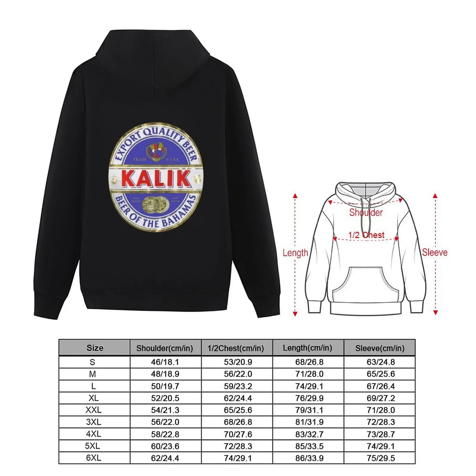 Kalik - شرب البيرة شعار هوديي ملابس الخريف ملابس الخريف الكورية الرجال الشتاء سترة الرجال الملابس الجديدة في هوديس