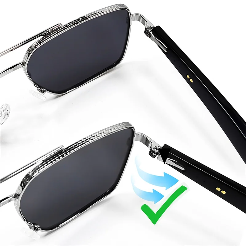 

-ABHW Smart Sunglasses Glasses Music Glasses Outdoor Sports Waterproof Anti-UV Bluetooth Glasses Call For Men Women