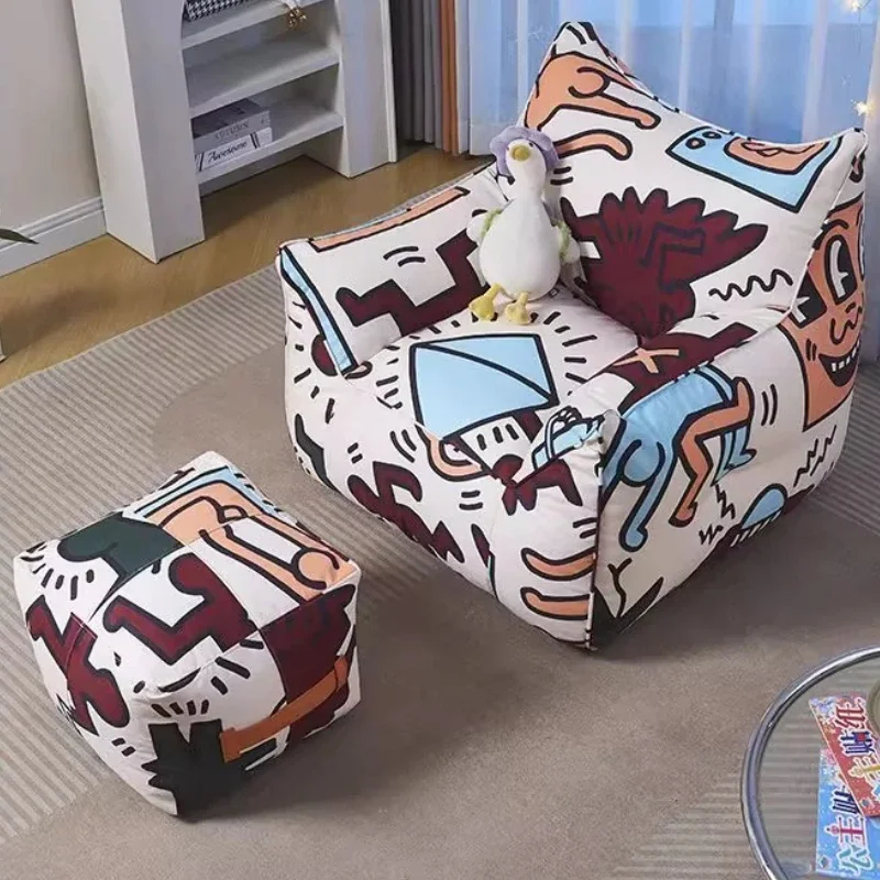 

Nordic Designer Bean Bag Sofa Nordic Minimalist Soft Living Room Bean Bag Sofa Lounge Small Designer Muebles Trendy Furniture