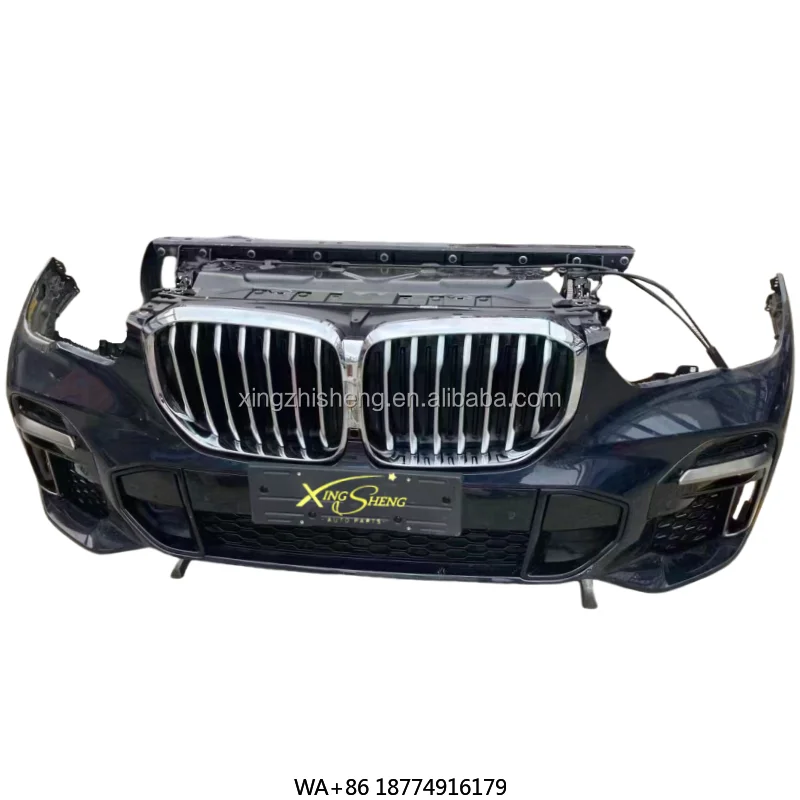 

Высокое качество для X5 G18 передний бампер в сборе с прочной решеткой и автомобильным бампером радиатора