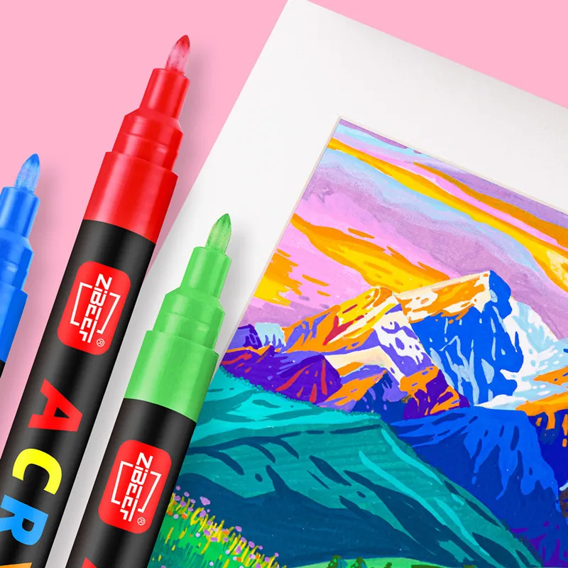 168/120/84/36 ألوان مختلفة قلم طلاء أكريليك ، 0.7 مللي متر طرف رفيع kyztчки postiсо dini الطلاء على الزجاج ، السيراميك ، الإطارات ، فن بطاقة DIY #6