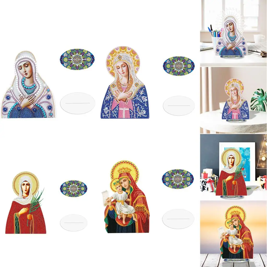 Diamond Drawing Painting by Numbers Kit for Desktop Porch Decoration