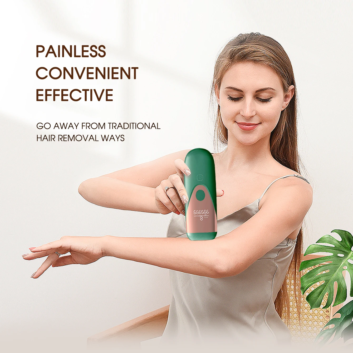 990.000 Blitze, gepulstes Licht, Laser-Haarentfernung, 8 Stufen, elektrischer IPL-Epilierer für Frauen, Beine, Achselhöhlen, Ganzkörper-Bikinis, Geräte