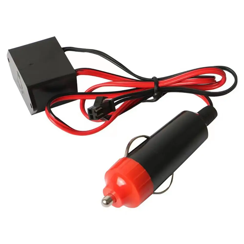 1Pcs Neon Wire EL Wire Drive Car Interior DC12V/5V Lighting Strips Drive Flexible for 1-5M Inverter Plug Adapter Controller