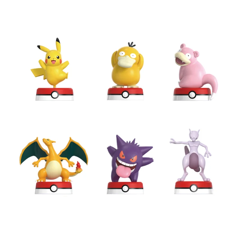 ポケモンアニメアクションフィギュアゲンガーリザードンミュウツー本物のモデル装飾品インテリアハンドポジションおもちゃクリスマスギフト-﻿