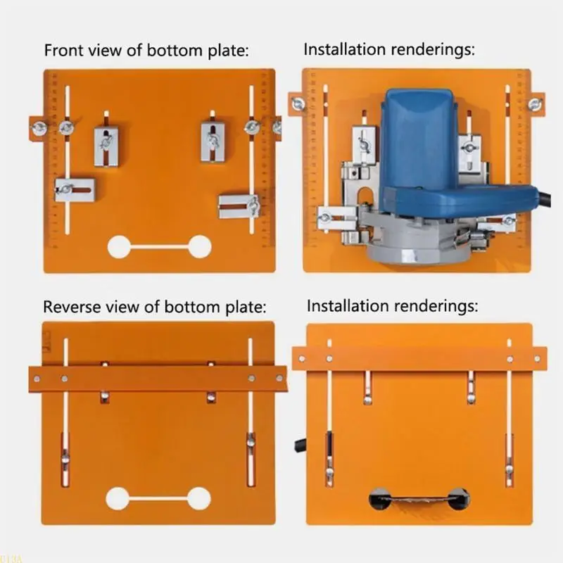 أداة قطع السبائك للنجار U13A النجارة لمسطرة المثلث 90 درجة مربع يخدش المعدن