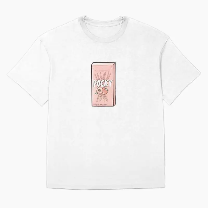 Peach Pocky Box Oversized T-Shirt