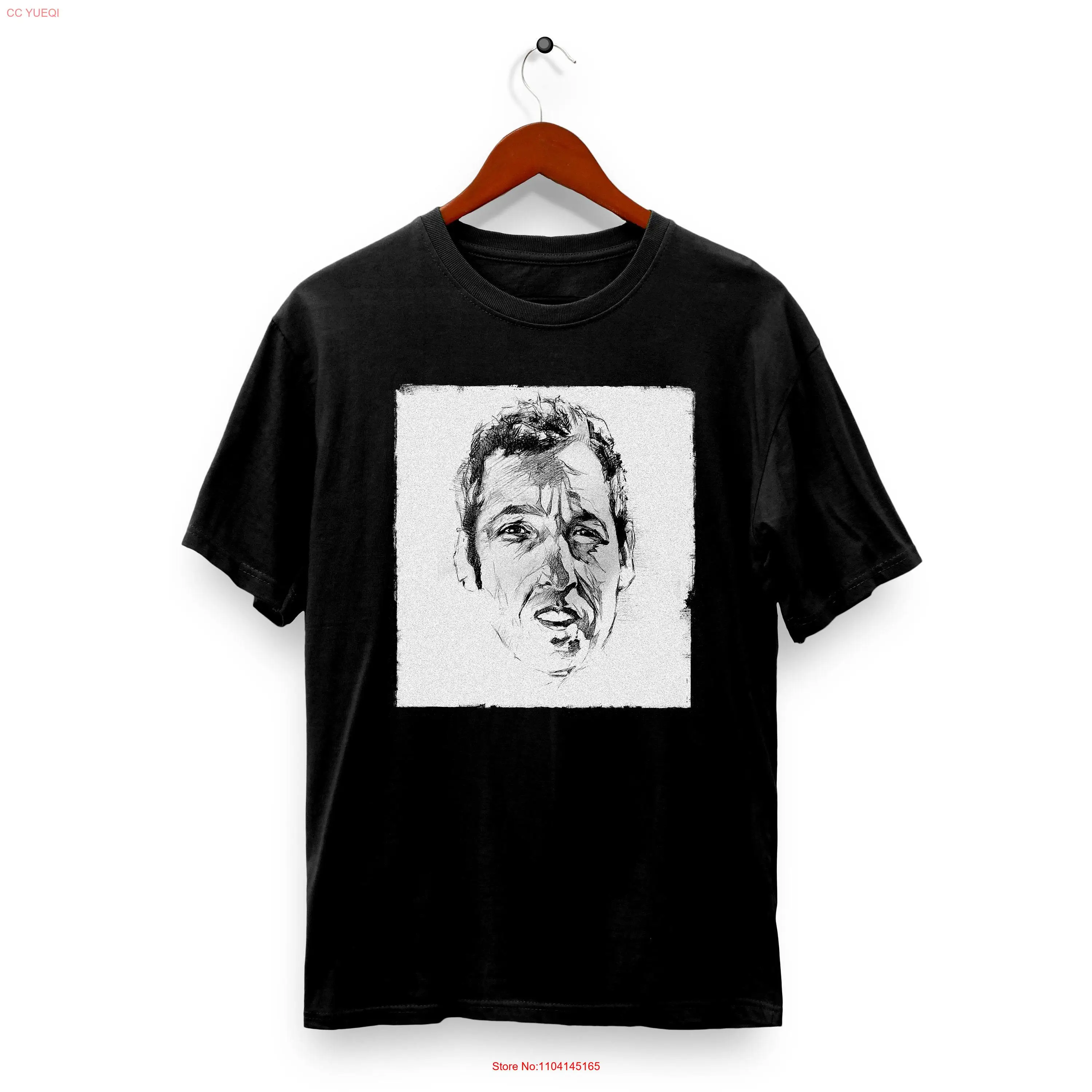 Adam Sandler Hand Drawn Original Art T Shirt long or short sleeves