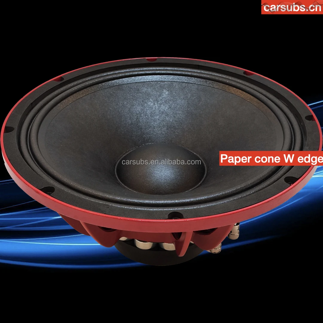 100DB بصوت عال 12 "النيوديميوم سيارة باس مضخم الصوت المتكلم RMS 400 واط الثقيلة 12 بوصة الذروة 800 واط PA مضخم صوت السيارة #3