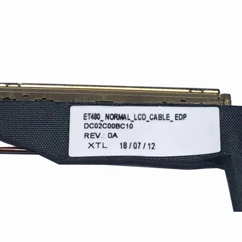 New laptop LCD cable for Lenovo ThinkPad t480 A485 et480 dc02c00bc10 01yr501