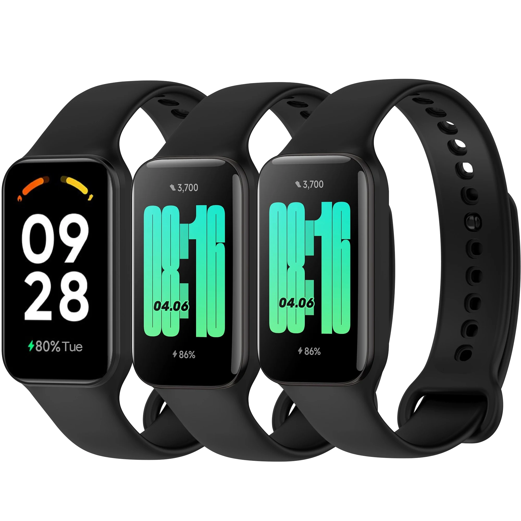 Weiches TPU-Armband für Xiaomi Redmi Band 2, Smart-Armband, Sport-Armband, Ersatz für Xiaomi Redmi Band 2 Armband Correa